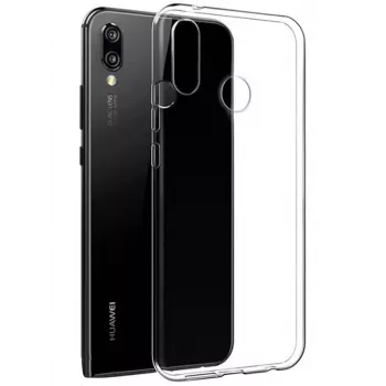 Evelatus Capa de silicone transparente para Huawei P20 Lite 1,5 mm TPU transparente
