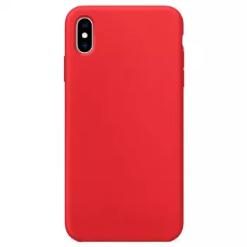 Evelatus Capa de silicone Nano para Apple iPhone Xs MAX Soft Touch TPU vermelha