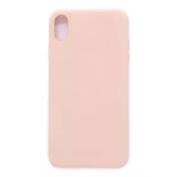Evelatus Capa de silicone Nano para Apple iPhone Xs Max Soft Touch TPU rosa-areia