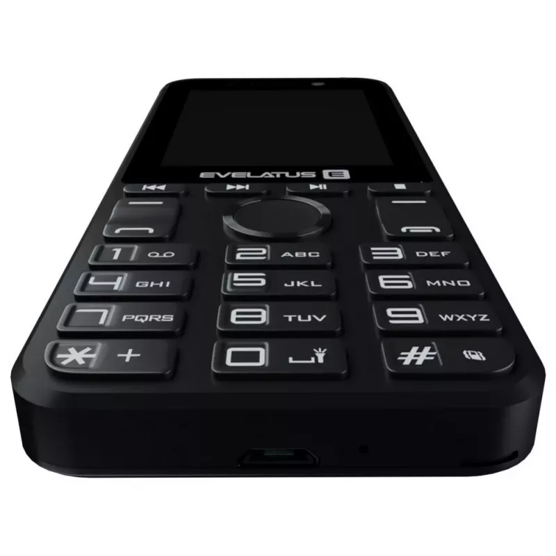 Evelatus Tron DS Black telemóvel básico sem contrato