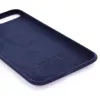 Evelatus Capa de silicone Premium Soft Touch para Apple iPhone 7 Plus/8 Plus azul-meia-noite
