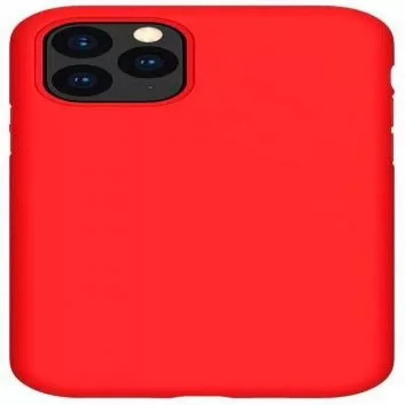 Evelatus Capa de silicone Premium Soft Touch para Apple iPhone 7/8/SE2020/SE2022 vermelha