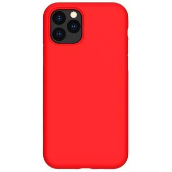 Evelatus Capa de silicone Premium Soft Touch para Apple iPhone 7/8/SE2020/SE2022 vermelha