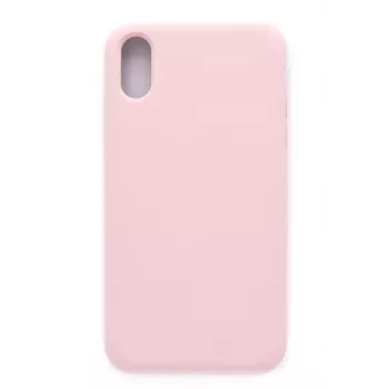 Evelatus Capa de silicone Soft Premium Soft Touch para Apple iPhone X rosa-areia
