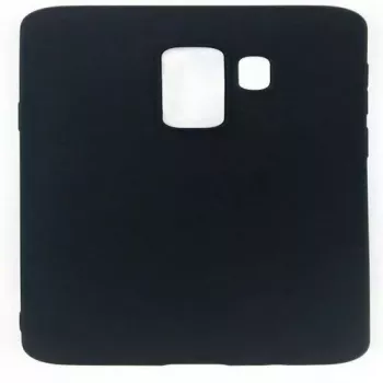 Evelatus Capa de silicone Soft Touch Premium para Samsung Galaxy S9 Plus preto