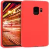 Evelatus Capa de silicone Soft Touch Premium para Samsung Galaxy S9 Plus vermelho