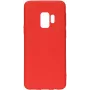 Evelatus Capa de silicone Soft Touch Premium para Samsung Galaxy S9 Plus vermelho