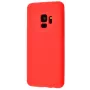 Evelatus Capa de silicone Soft Touch Premium para Samsung Galaxy S9 vermelho