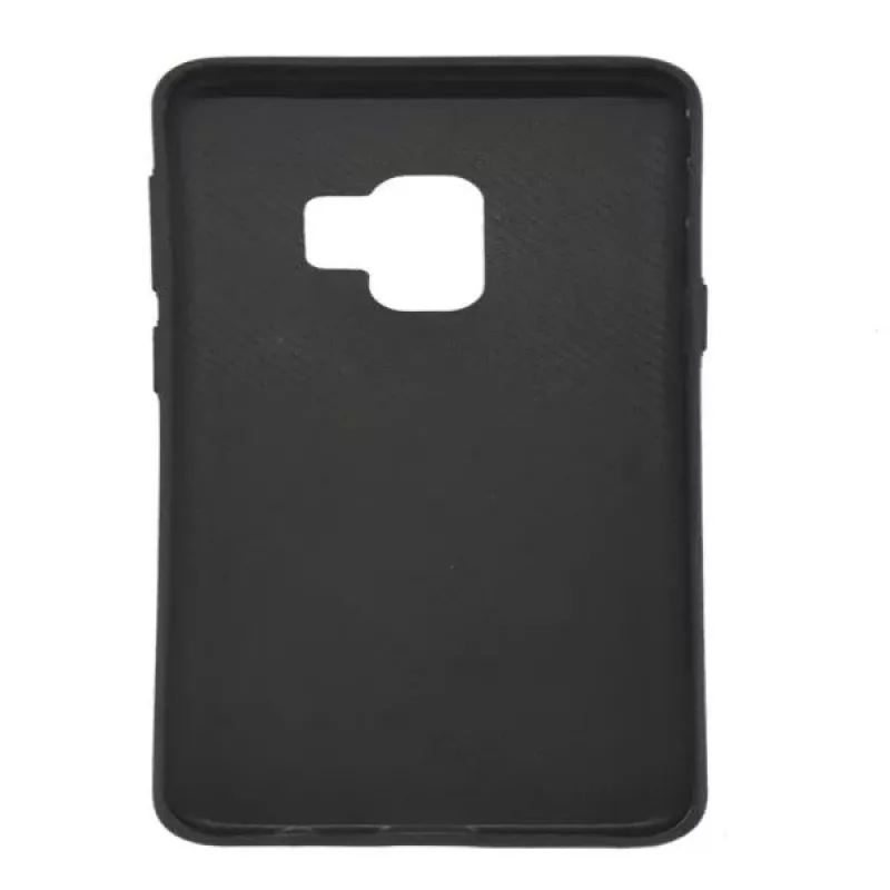 Evelatus Capa TPU para Samsung Galaxy S9 Plus com placa metálica (compatível com suportes magnéticos de telemóvel) vermelho