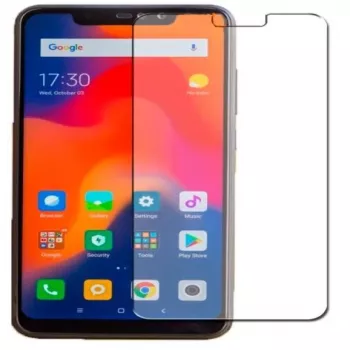 Evelatus Película protetora de ecrã plana em vidro temperado 0,33 mm com cola japonesa antiestática para Xiaomi Redmi Note 6 Pro