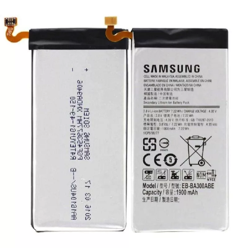 Samsung EB-BA300ABE Galaxy A3 (2015) Bateria original OEM 1900 mAh Li-ion Polymer