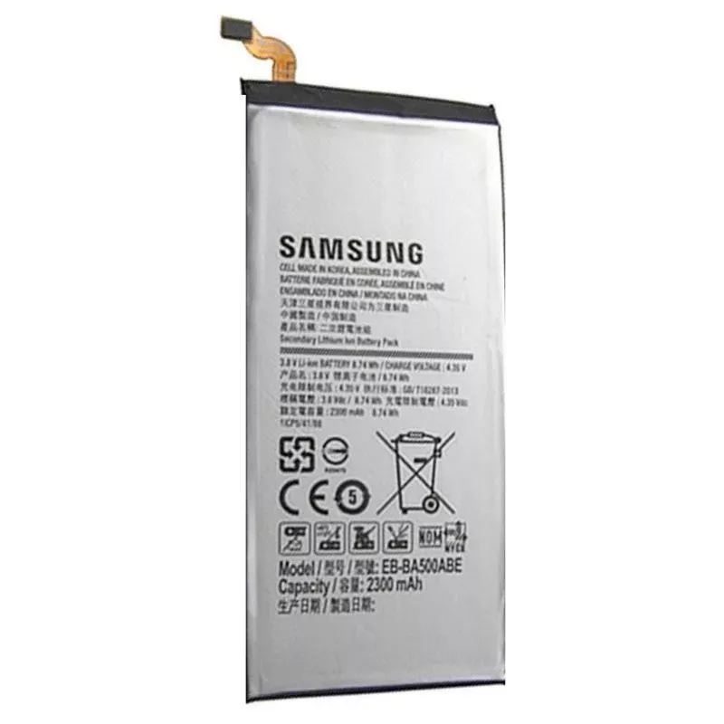 Samsung EB-BA500ABE Galaxy A5 A500 Bateria de substituição interna Bulk 2300mAh Li-Ion