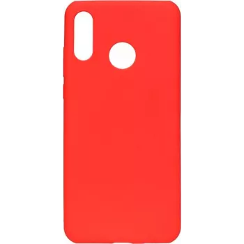 Evelatus Capa de silicone Soft Touch Premium para Huawei P20 Lite vermelho
