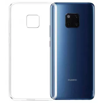 Evelatus Capa de silicone transparente 1,5mm TPU para Huawei Mate 20 Pro transparente