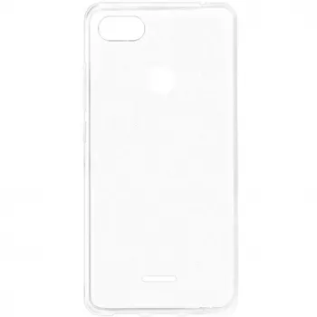 Evelatus Capa de silicone transparente 1,5mm TPU para Xiaomi Redmi 6 transparente