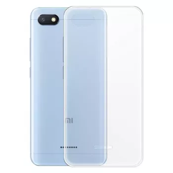 Evelatus Capa de silicone transparente 1,5mm TPU para Xiaomi Redmi 6A transparente
