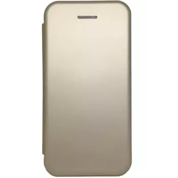 Evelatus Capa tipo livro para Samsung Galaxy A6 Plus 2018 dourado