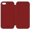 Evelatus Capa tipo livro para Samsung Galaxy A6 Plus 2018 vermelho-vinho