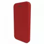 Evelatus Capa tipo livro para Samsung Galaxy A6 Plus 2018 vermelho-vinho