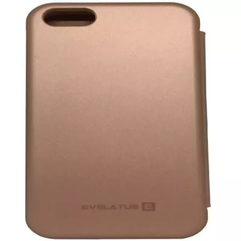 Evelatus Capa tipo livro para Samsung Galaxy S9 Rose Gold