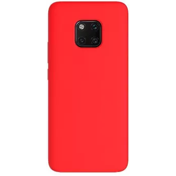 EVELATUS Premium Soft Touch Silicone capa para Huawei Mate 20 Pro - vermelho