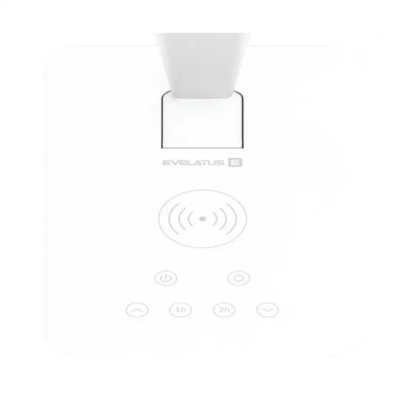 Evelatus candeeiro LED universal com carregamento sem fios ELW01 branco