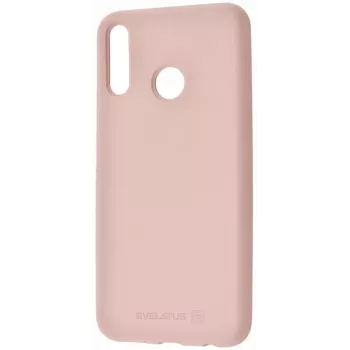 Evelatus Huawei P Smart 2019 Nano Silicone Case Soft Touch TPU areia-rosa