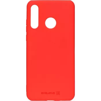 Evelatus Huawei P30 Lite Nano Silicone Case Soft Touch TPU vermelho