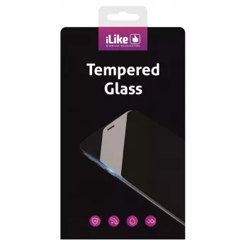 iLike Apple iPhone 6 / 6s protetor de ecrã 3D branco em vidro temperado