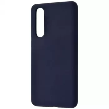Evelatus Huawei P30 Premium Soft Touch Silicone Case azul-meia-noite