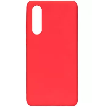 Evelatus Huawei P30 Premium Soft Touch Silicone Case vermelho