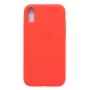 Evelatus Apple iPhone XR capa de silicone Premium Soft Touch vermelha