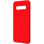 Evelatus Samsung Galaxy S10 capa de silicone Premium Soft Touch vermelha