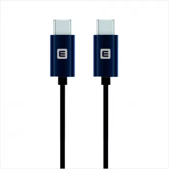 Evelatus Cabo de dados USB-C para USB-C TPC03 preto 1m