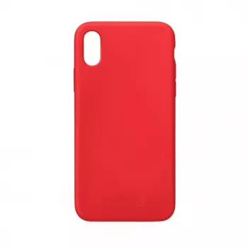 Evelatus Capa de silicone Nano Soft Touch TPU para Apple iPhone X vermelha