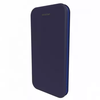 Evelatus Capa tipo livro para Samsung Galaxy M20 azul-escura