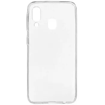 Evelatus Capa de silicone para Samsung Galaxy A40 transparente