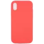Evelatus Capa de silicone Soft Touch Premium para Apple iPhone XR nectarina