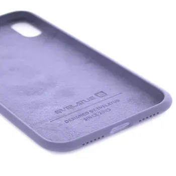 Evelatus Capa de silicone Soft Touch Premium para Apple iPhone XR lavanda