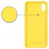 Evelatus Capa de silicone Soft Touch Premium para Apple iPhone XR amarelo-clara