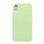 Evelatus Capa de silicone Soft Touch Premium para Apple iPhone XR verde-menta