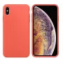 Evelatus Capa de silicone Soft Touch Premium para Apple iPhone Xs nectarina