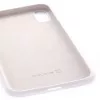 Evelatus Capa de silicone Soft Touch Premium para Apple iPhone Xs pedra