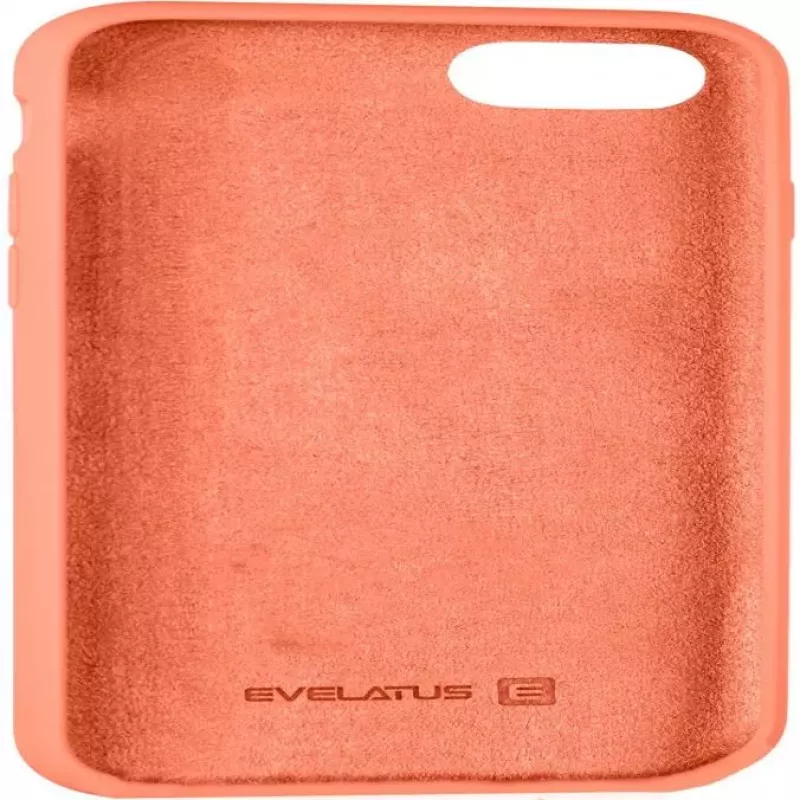 Evelatus Capa de silicone Soft Touch Premium para Apple iPhone 7/8 nectarina