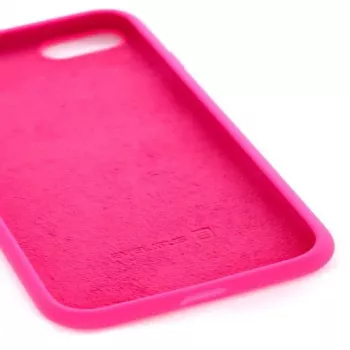 Evelatus Capa de silicone Soft Touch Premium para Apple iPhone 7/8/SE2020/SE2022 rosa-rebuçado