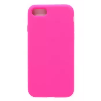 Evelatus Capa de silicone Soft Touch Premium para Apple iPhone 7/8/SE2020/SE2022 rosa-rebuçado
