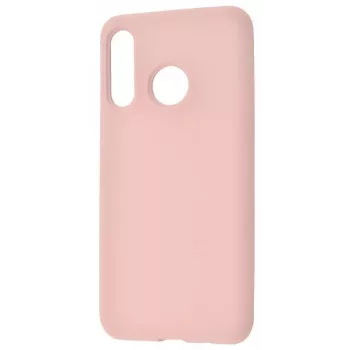 Evelatus Capa de silicone Soft Touch Premium para Huawei P30 Lite areia-rosa