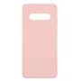 Evelatus Capa de silicone Soft Touch Premium para Samsung Galaxy S10e areia-rosa
