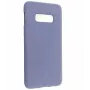 Evelatus Capa de silicone Soft Touch Premium para Samsung Galaxy S10e cinzento-lavanda