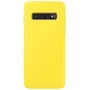Evelatus Capa de silicone Soft Touch Premium para Samsung Galaxy S10e amarelo-claro